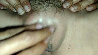 tight shaved pussy gets creampied hard 😈