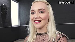 Big ass teen Marilyn Sugar dominated by huge cock