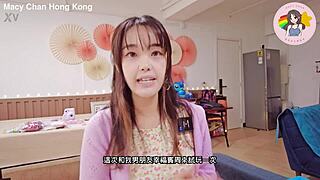 Macy Chan stars in steamy Hong Kong Cantonese AV scene