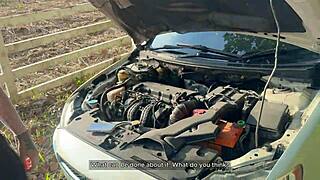 she cheats on her boyfriend and lets me pound her holes hard