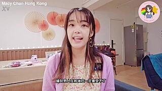 Macy Chan stars in steamy Hong Kong Cantonese AV scene