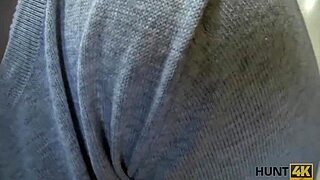 This stranger offered cash for passionate sex in the bar, and she took it.