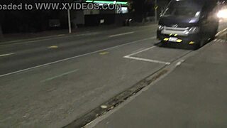 kiwi trashy milf endures public disgrace in busy street