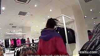 check this czech sweetie seduced at the hypermarket and banged in pov