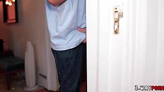 Wow, two wild babes get spanked and fucked hard at yoga! 😍