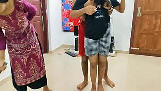 epic threesome at college party - akshay nailed me and my friend hard 🥳