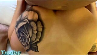 I ate my friend's young girlfriend, fucked her hard, he joined in, and she begged for creampie.