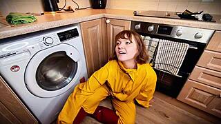 give me a cum and piss party with redhead and dildo