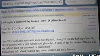 Our horny petite teen chick sucks and fucks a hard dick in POV hardcore action