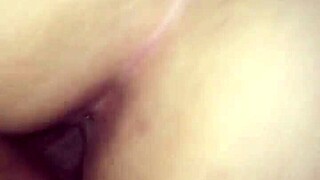 Mexican couple fucks passionately in hotel room