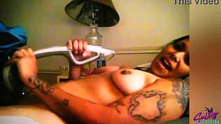 Watch the Bride Tease with Vibrator?