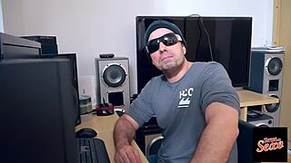 giovanna bombom teaches a blowjob class to her lucky student