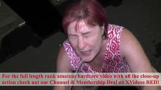 kiwi trashy milf endures public disgrace in busy street