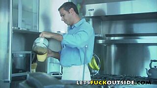 blonde couple fucks wildly in public outdoors