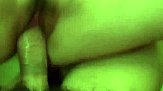 hey, watch this horny asian babe suck and get creampied in dirty action