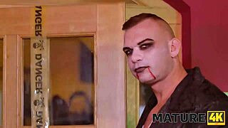 Mature4k cougar plays hide and seek before fucking young guy at party