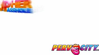 French European curvy woman in oral scene