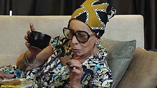 yo, 77-year-old tattooed granny takes bbc in her ass
