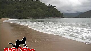 Wild Orgy on São Paulo's Deserted Beaches! Jota Stars!