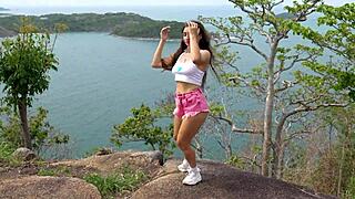 yo, camping trip turned into epic blowjob with my hot brunette gf