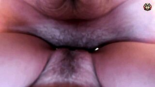 Amateur European Milf Fucked Hard by Big Cock in Tight Hairy Pussy