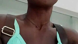 That nigerian bitch masturbates in the west hills mall washroom