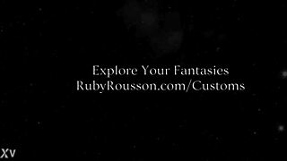 the house of whispers where fantasies become reality, with bdsm femdom domination in latex