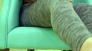 Teen Babe Seduces Suggar Daddy with Teasing Moves