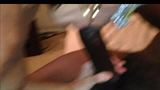 WOW! 61 Y-O Cuckold Wife Sucks and Bangs 3 Bulls in Interracial Blowbang