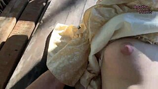 we fed the mosquitoes, laughed, and banged hard in nature!