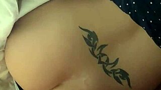 i cum on my tattooed wife's ass after her masturbation session
