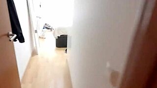 oh man, got caught bangin’ behind cameras with my latina roommate by xaviphoto’s assistant, he filmed everythin’