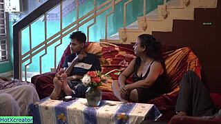 Bhabhi Agrees to a Sex Party with an Amazing Hot Interracial Gang Bang Scene.