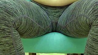 Teen Babe Seduces Suggar Daddy with Teasing Moves