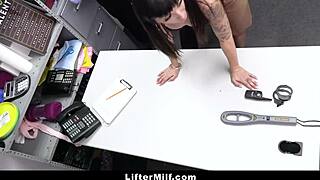 What happens when Calvin and Tyler strip Charlie in the mall?