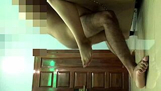 Your wife's insane doggy pounding with me on floor