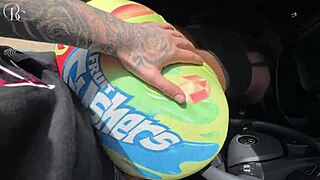 big ass ebony fucked through shorts hole