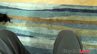 Serena Santos, the pierced stepdaughter gives the best POV blowjob