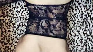 Beautiful sex with my 37-year-old fitness wife in stockings, feeling so emotional