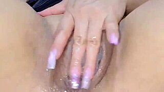 Redhead masturbating with dildo, beautiful girl with big tits and ass does anal