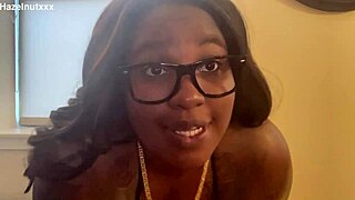 hazelnutxxx got her in lighter and bikini with face all over it