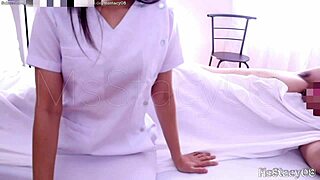 asian filipina babe seduces stepdad for steamy sex while mom’s in bathroom.