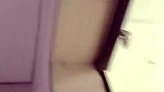 That nigerian bitch masturbates in the west hills mall washroom