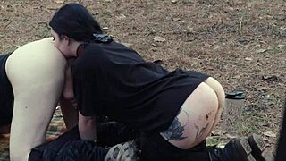 Submissive teen gets punished with messy rimjob and more