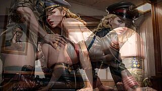 Ai generated army soldier gets fucked by officer in uniform.