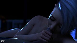 In this video, a petite teen eagerly sucks a big cock until she gets a facial creampie.