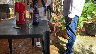 An Old Man Meets a Girl in a Bar