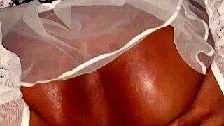 i am brunetteflower1 and my huge ass gets fucked hard with oil