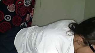 wow, this uniformed schoolgirl stepdaughter drives her stepdad crazy with that skirt!