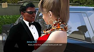 Fashion Business 53: Curvy Cutie in Stunning 3D Outfit